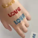 Tattoos con glitter