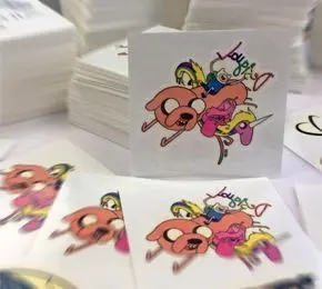 Temporary Tattoo Samples